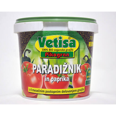 VETISA-PIKOGRAN Organsko gnojivo za RAJČICU- 700g  ZELENI