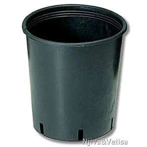 BAMAP- VASO LUNGO 25/L/NERO/crni/12L/1360/P