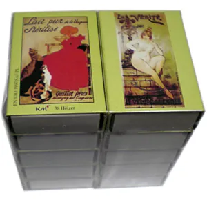 šibice-CLASSIC 38 šibice/4,4cm d/ 10/1 / PAK
