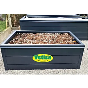 KB-visoka greda 2000 x 1000 x 880mm, poc. antracit 7016