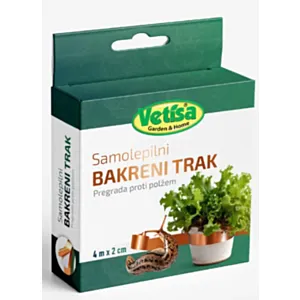 VETISA- Bakrena traka protiv puževa 4m x 25 cm