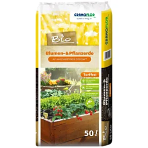 GF-BIO/Blumenerde 50L/48/EP- Gramoflor BIO -Univ. supstrat+glina-