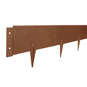 ALUBORD "I" 10cm HIGH/VISINA, rubnik dužina profila 2,50 m (deb. 1,2 mm)/ KOM