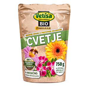 VETISA-PIKOGRAN Organsko gnojivo za CVIJEĆE- 700g/lonac ZELENI