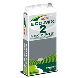 DCM-ECOR2-ECO-MIX 2- COR75-100D (Minigran)-NPK 7-3-12 -25kg-100%organsko gnojivo