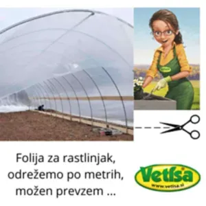 FOLIJA ZA PLASTENIK 4,2 m širine -UV (CIJENA/TKM)