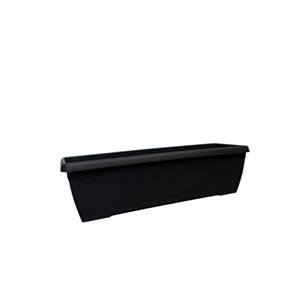 A. Cvjetna gredica antracit/siva - 60x 19,5 x 17 cm
