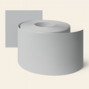PP traka za panele 190 mm-REBRASTA TRAKA ZA OGRADE-Svijetlosiva(RAL7040)- 26 m
