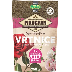 VETISA -PIKOGRAN Organsko gnojivo za RUŽE - VREĆICA 750g