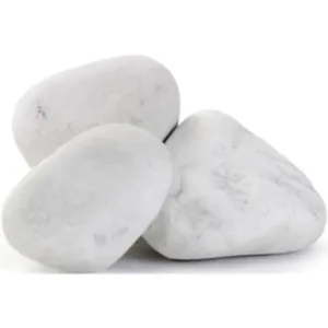 NU-Ciottolo Bianco Carrara BIGBAG (100-200 mm) Bijeli šljunak