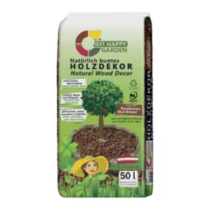 HappyGarden- Nussbraun 50L - Smeđa sječka (42/P) - NOVO PAKIRANJE