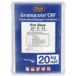 Mivena- Granucote 23+5+12+2MgO+Fe - 3-4 Mjesečno gnojivo za travnjak - 20kg