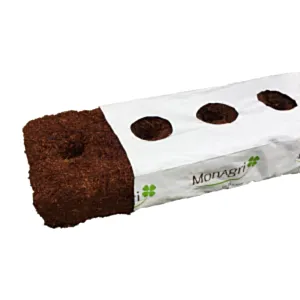 DUMONA GROWBAGS ZA JAGODE 20L - 10 rupa promjera 5 cm, duljine 1 m.