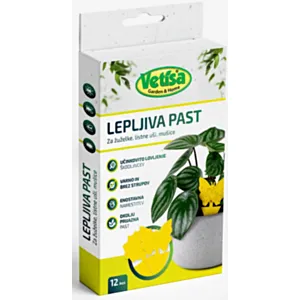 VETISA- Ljepljiva zamka za vinske mušice, lisne uši, mušice/set 12 kom