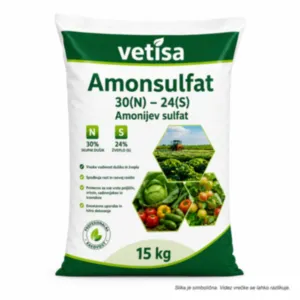 VETISA AMONSULFAN 30%N 24S - Mineralno gnojilo 15 kg