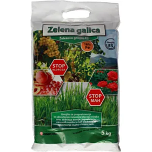 Zelena Galica 5kg, zaustavi mah, klorozo, gnojivo sa željezom 18%
