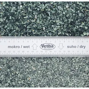 Z. Verde Alpi (3-5 mm) 25kg/1 -Zeleni mramorni pijesak