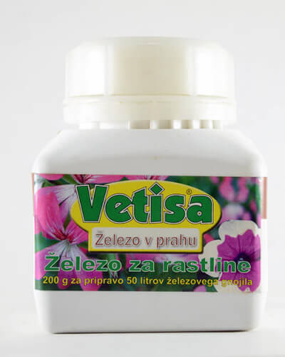 VETISA - ŽELJEZO za biljke - 200g/lonac