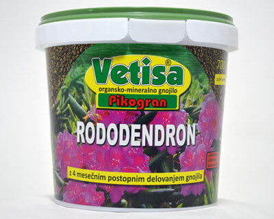 VETISA-PIKOGRAN Organsko gnojivo za RODODENDRON- 700g  ZELENI