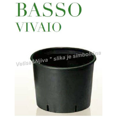 BAMAP- BASSO VIVAIO 30/B/NERO/crni/15L/900/P