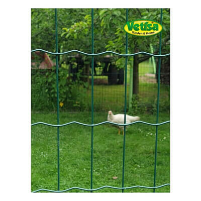 Vetisa-METAL- Vrtna ograda Hobby- Mreža za ogradu 600 mm/25m 100x50_1,6/2,1