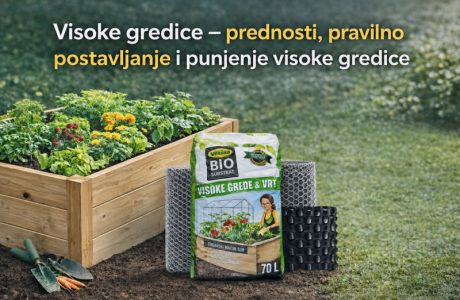 Visoke gredice - prednosti, pravilno postavljanje i punjenje visoke gredice
