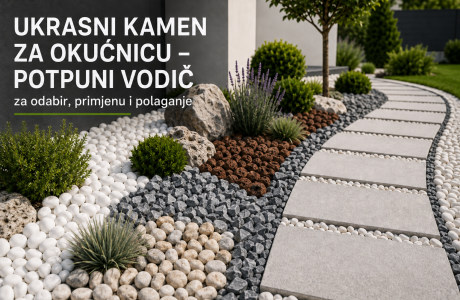 Ukrasni kamen za okućnicu - potpuni vodič za odabir, upotrebu i polaganje