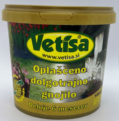 VETISA - NUTRICOTE - dugoročno obložena gnojiva