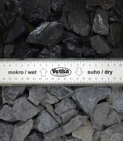 Z. Nero Ebano (30-50 mm) 25kg/1 - Crni mramorni pijesak