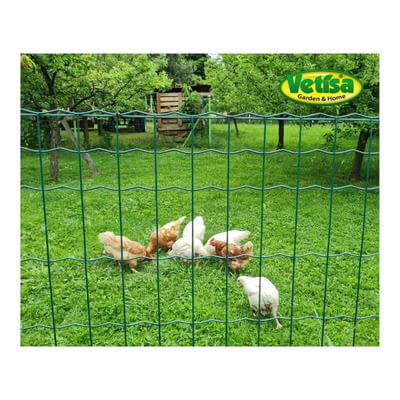Vetisa-METAL- Vrtna ograda PRO - Mreža za ogradu 800 mm x 25m 100x50_2/2,5)